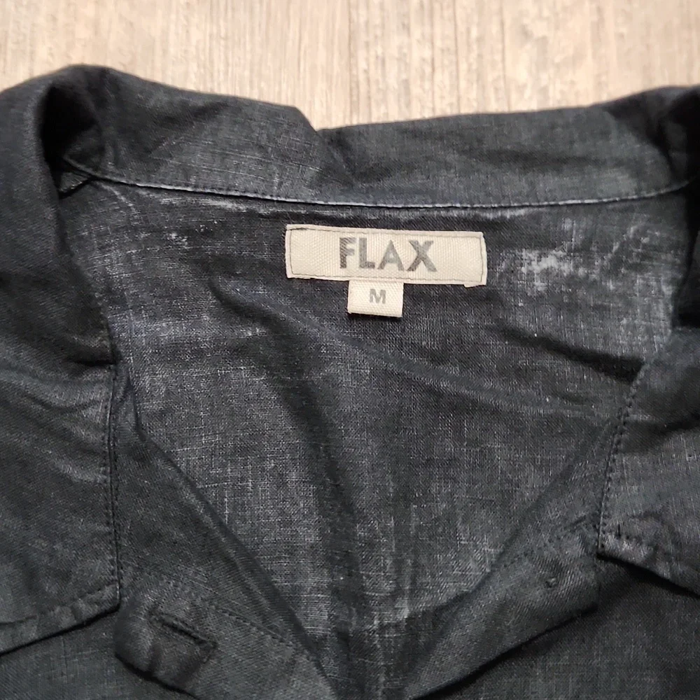 FLAX Collared Top - Picture 3 of 4